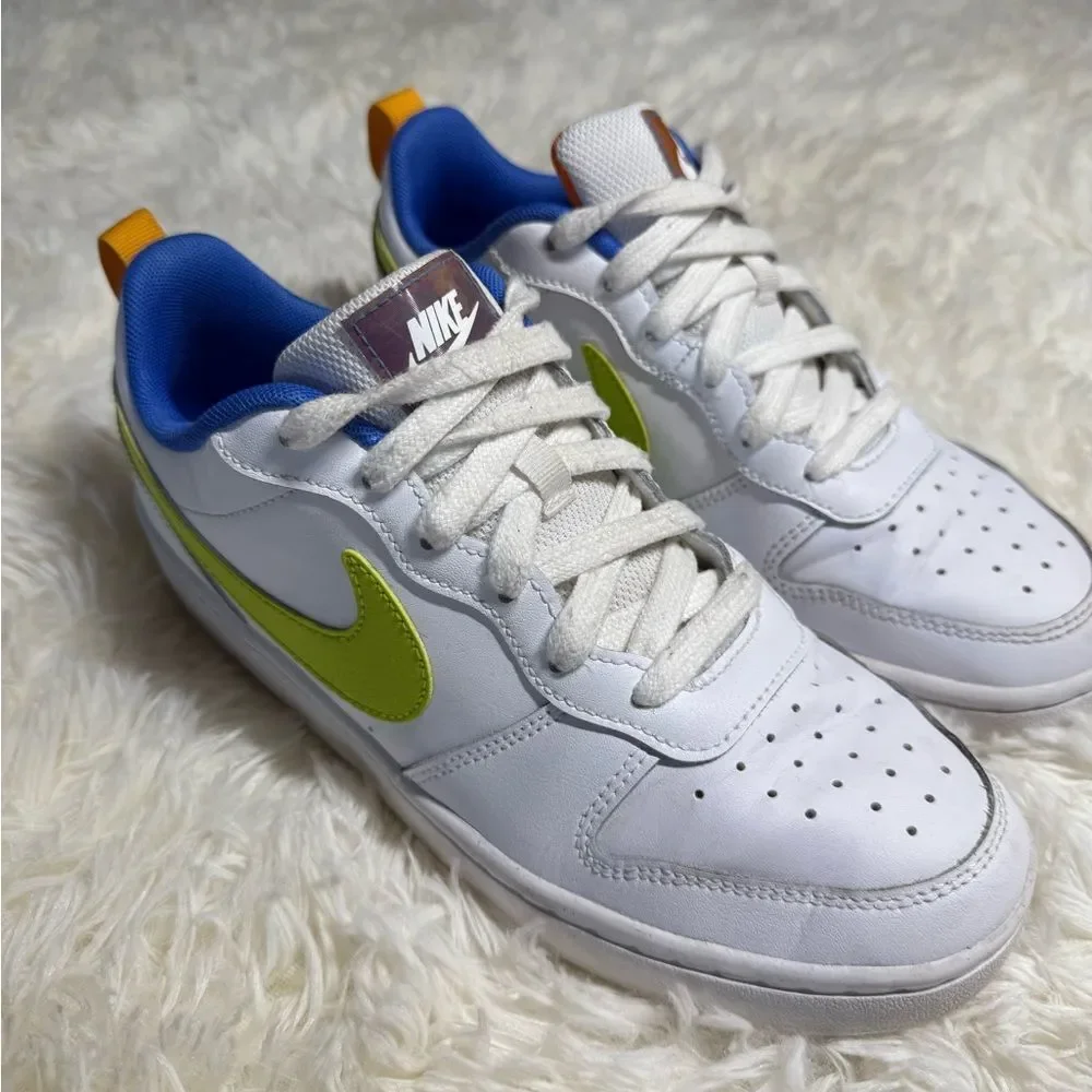 Nike Vibrant Blue and Orange Athletic Shoes